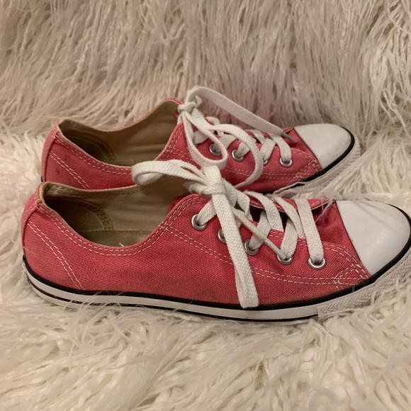 Converse All Star pink low tops - Picture 2 of 8